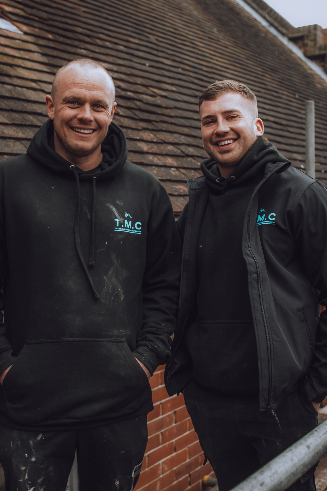 Craig and Ethan, Directors of Trusted Maintenance and Construction Ltd